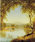 Sanford Robinson Gifford Famous Paintings - Summer Idyll(1)